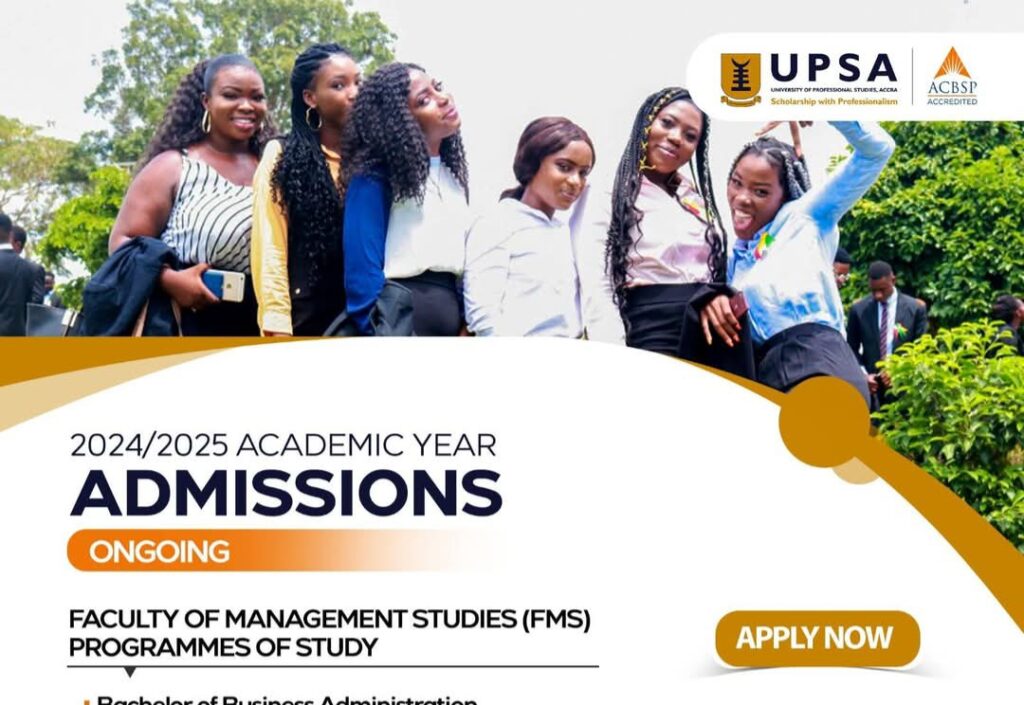 UPSA Admission 2024/2025, Forms, Deadline, Requirements, Portal [Apply ...