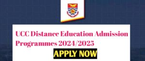 University of Cape Coast (UCC) College of Distance Education Programmes 2024/2025