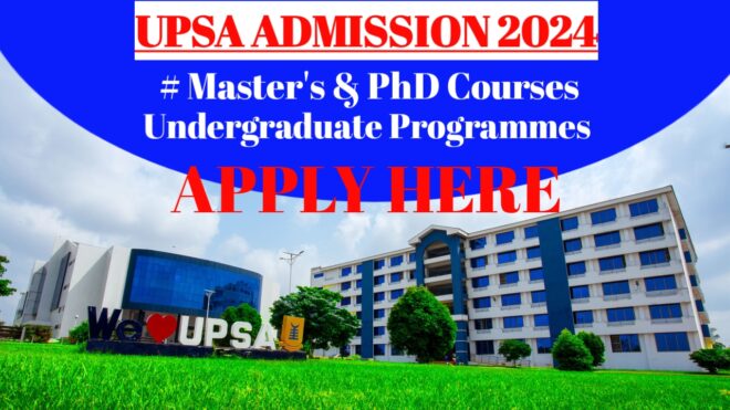 UPSA Postgraduate Programmes 2024