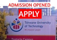 Tshwane University of Technology Admission 2024/2025