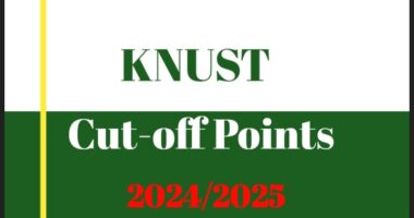 KNUST Cut-off Points 2024/2025