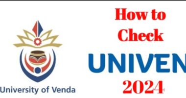 How to check Univen admission status