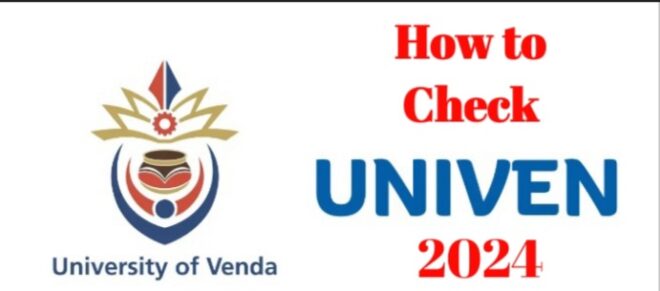 How to check Univen admission status