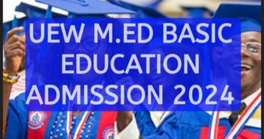 UEW M.ED Basic Education Programmes Admission 2024