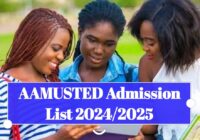 AAMUSTED Admission List 2024/2025