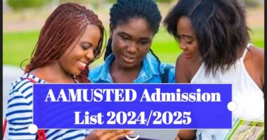 AAMUSTED Admission List 2024/2025