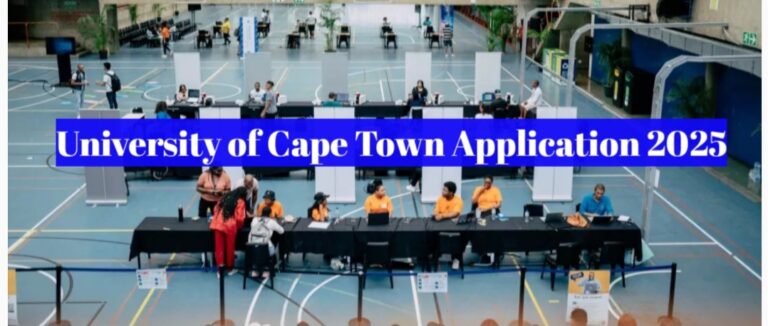 New - University of Cape Town Application 2025 - Apply Now - Quarmsmedia