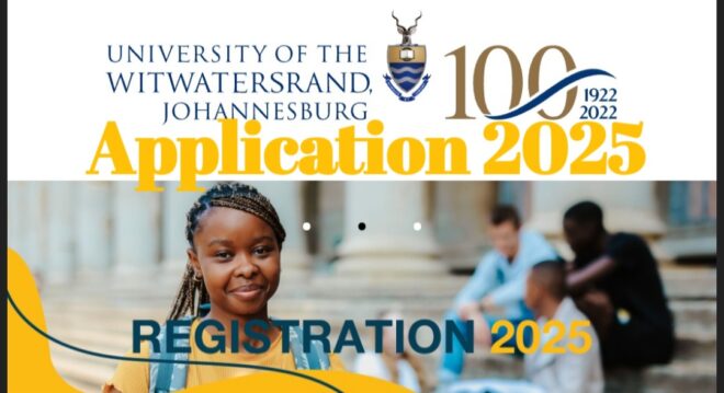 University of Witwatersrand Application 2025