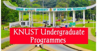 Knust Undergraduate programmes