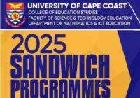 UCC Masters Programmes Admission 2025/2026 - Sandwich