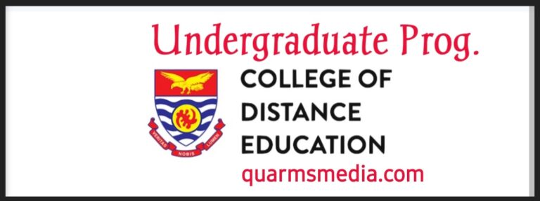 List of UCC Distance Undergraduate Programmes - Quarmsmedia
