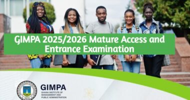 GIMPA 2025/2026 Mature Access and Entrance Examination