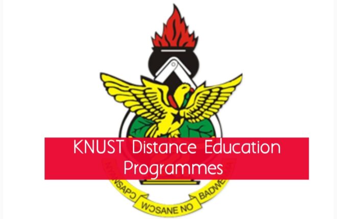 List of KNUST Distance Education Programmes