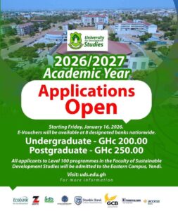 UDS Undergraduate Admission 2026/2027